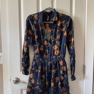 Floral Long Sleeve Dress